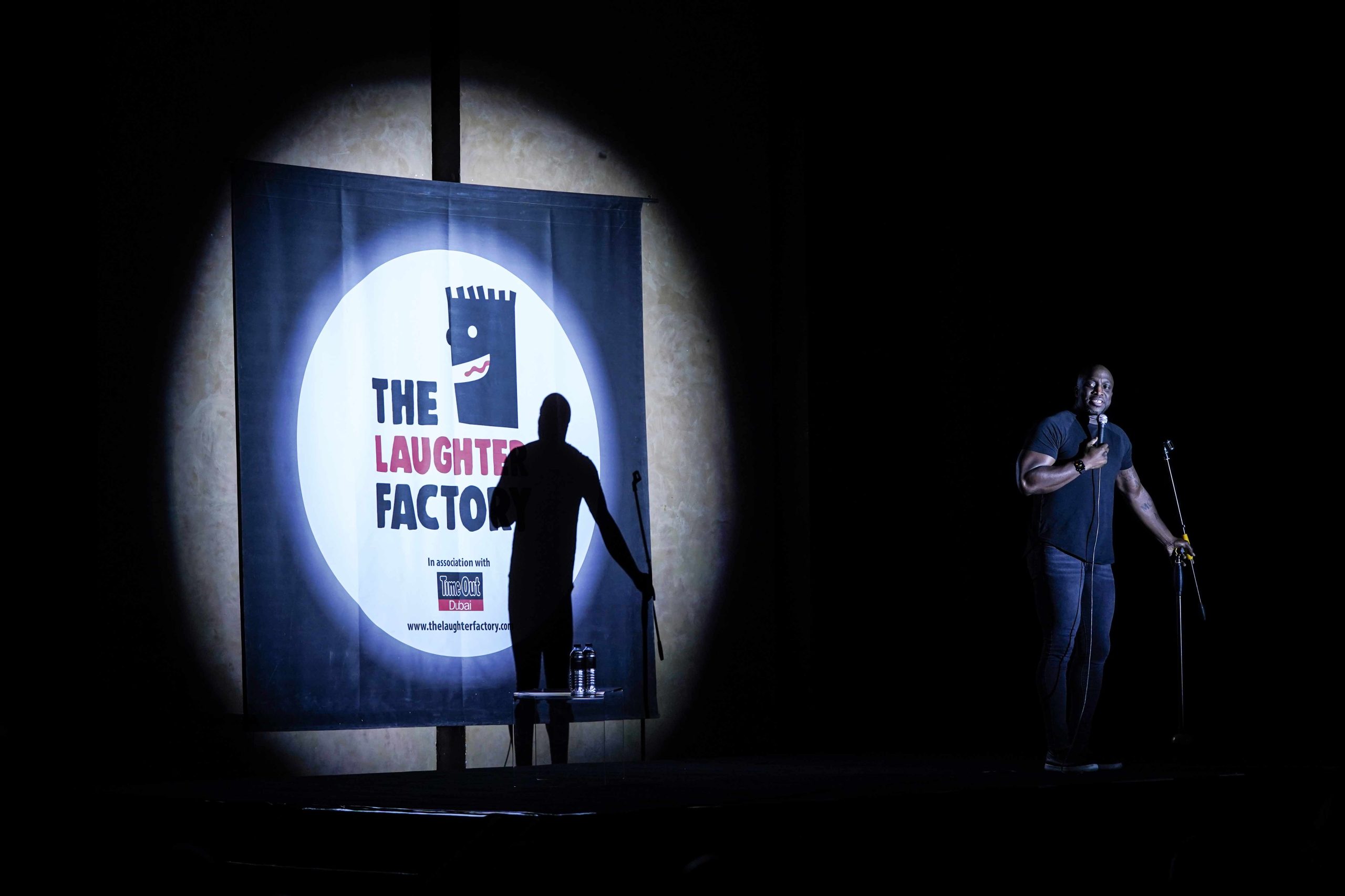 The Laughter Factory’s show was held for the first time in Iraq and Kurdistan