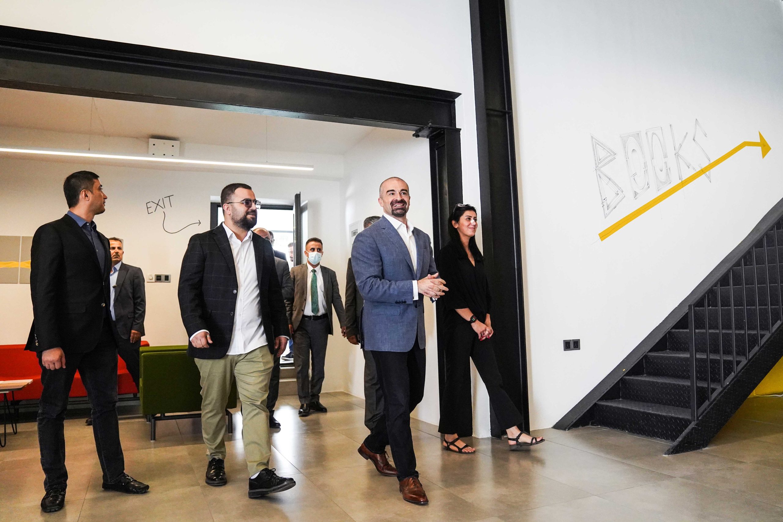 Bafel Talabani and Shanaz Ibrahim Ahmad visited Vim Foundation