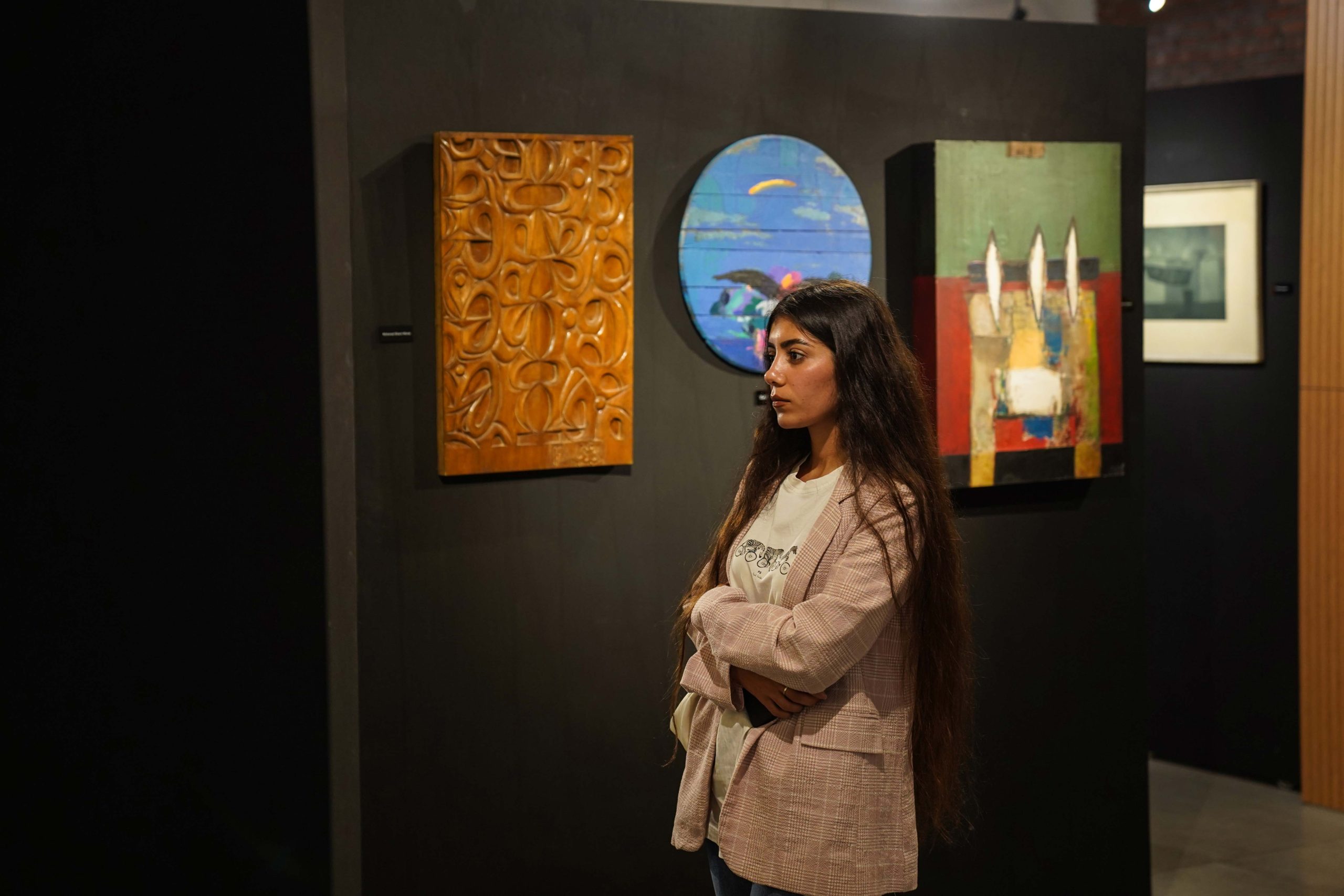 افتتاح معرض (آرت فروش واللوحات العالمية) في مؤسسة فيم في السليمانية