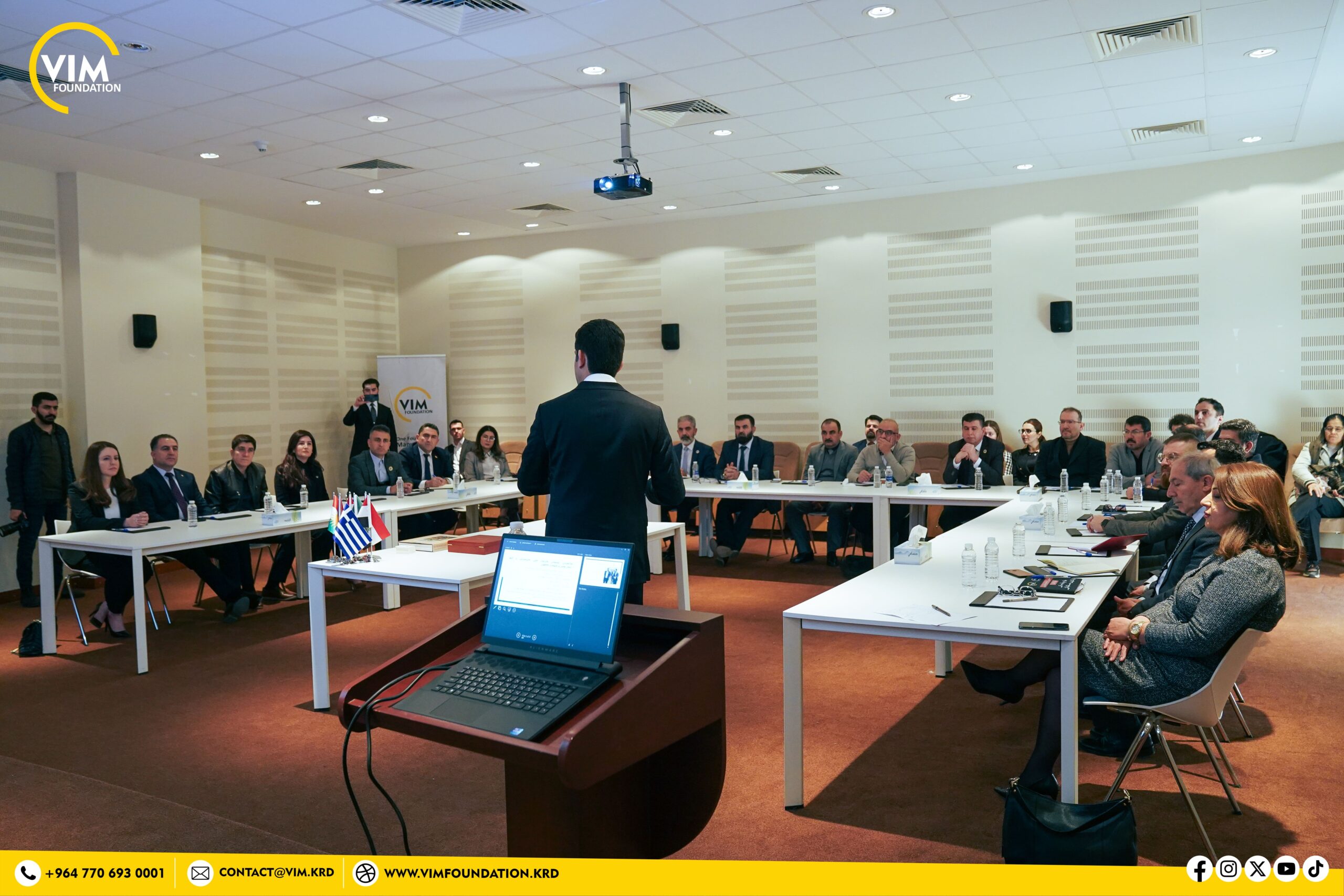 The Capacity Development Course for decision-makers at the University of Sulaimani.