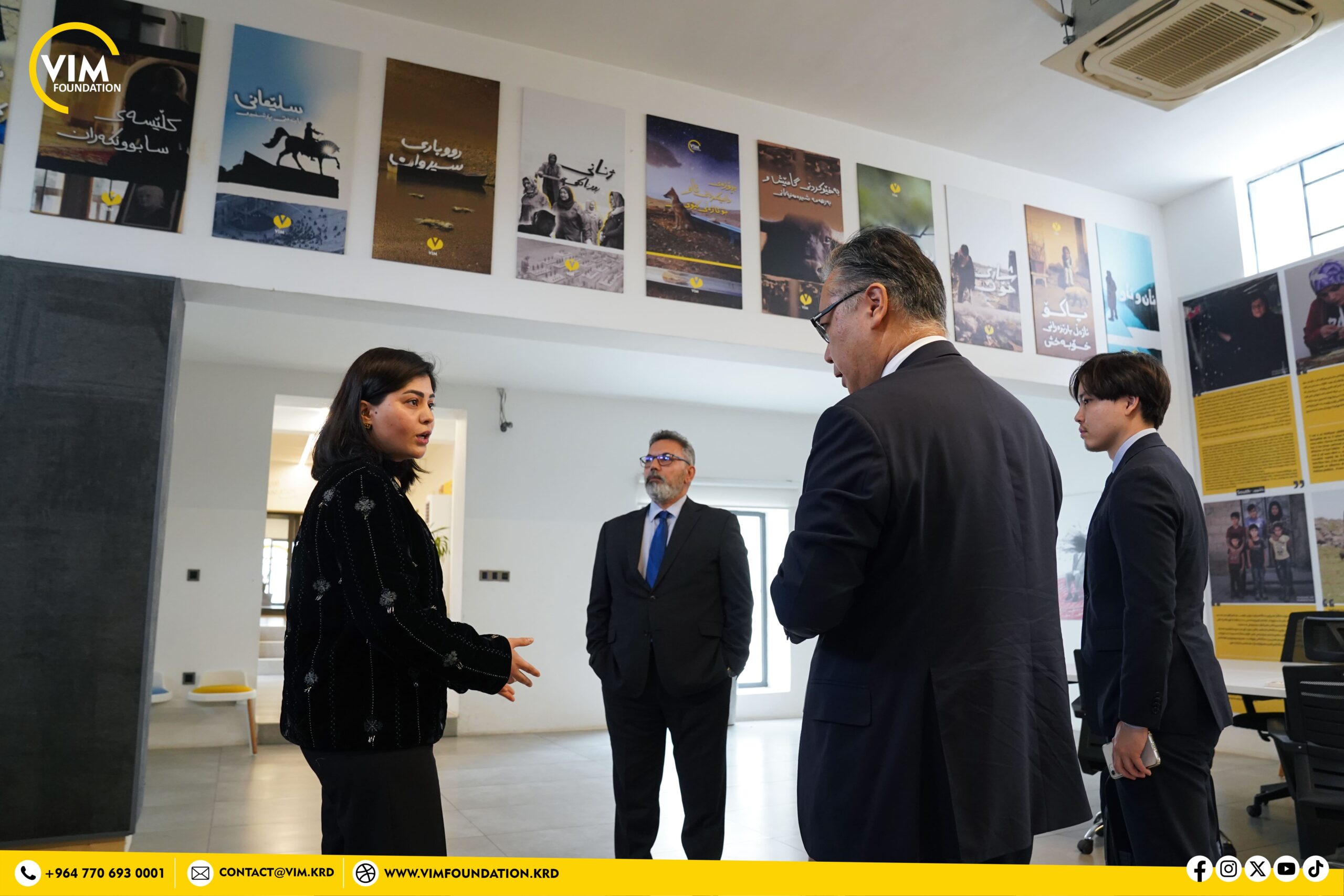 The Japanese Ambassador’s Visit to Vim Foundation